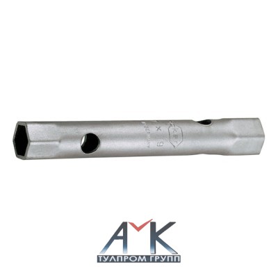 Ключ шестигранный торцевой трубчатый, размер 41x46 мм, DIN 896 B, из хромо-молибденовой стали, закаленный
