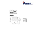 Развертка машинная насадная арт. 0641-433-200-097, HSS, 39H7, по DIN 219-A, от торговой марки FENES