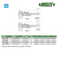 Штангенциркуль цифровой ABS арт. 1103-200, диап. измерения 0-200 мм / 0-8", точность +/- 0,02мм, DIN 862, от INSIZE