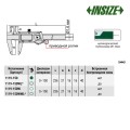 Штангенциркуль цифровой с цилиндрическим глубиномером арт.1119-150, диап. измерения 0-150 мм, дискретность 0,01 мм, по DIN 862, от INSIZE