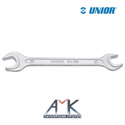 Ключ рожковый (ключ гаечный) арт. 605045, 112/2, размер 10х12 мм, сплав CR-V, DIN 895, от производителя UNIOR