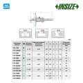 Цифровой глубиномер с крючком арт. 1142-300A, 0-300 мм / 0-12", дискретность 0,01 мм / 0,0005", от INSIZE