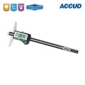 Штангенглубиномер влагозащитный IP67 цифровой арт.197-006-11, диап. измерения 0-150 мм / 0-6", дискретность 0,01 мм / 0,0005", от ACCUD