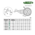 Нутромер/часовой кронциркуль для внутренних канавок арт.2222-301, диап. измерения 10-30 мм, дискретность 0,01 мм , от INSIZE