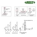 Центроискатель индикаторный (индикатор для центрирования) с набором щупов (7 шт.)  арт.2385-3, от INSIZE