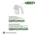 Цифровой толщиномер высокоточный арт. 2850-10, диап. измерения 0-10 мм / 0-4", регулируемая дискретность от 0,0005 мм до 0,01 мм, с выводом данных, от INSIZE