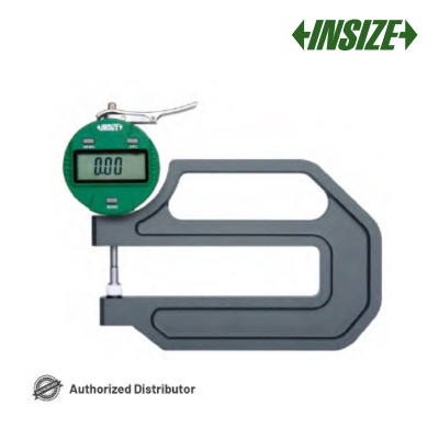 Цифровой толщиномер арт. 2872-10, диап. измерения 0-10 мм, дискретность 0,01 мм, с выводом данных, от INSIZE Цифровой толщиномер арт. 2872-10, диап. измерения 0-10 мм, дискретность 0,01 мм, с выводом данных, от INSIZE