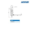 Центроискатель индикаторный (индикатор для центрирования) арт.297-003-11, с набором щупов (7 шт.), от ACCUD