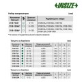 Набор микрометров с диапазоном 0-100 мм / 0-4", 0,001, IP65,  арт.3108-1004A, от производителя INSIZE.
