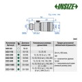 Нутромер микрометрический трубчатый арт.3222-600, диап. измерения 50-600 мм,  дискретность 0,01 мм, с установочной мерой, от INSIZE