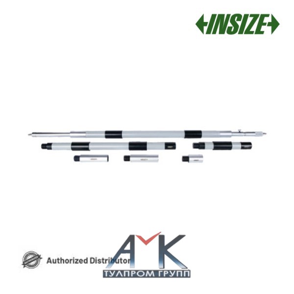 Трубчатый микрометрический нутромер арт.3224-2000, диап. измерения 1000–2000 мм, дискретность 0,01 мм, от INSIZE