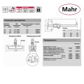 Штангенглубиномер цифровой MarCal 30 EWR арт. 4126700, IP 67, диап. измерения 0-150 мм / 0-6", дискретность 0,01 мм / 0,0005", от Mahr