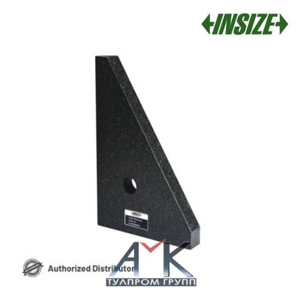 Гранитный угольник 250 х 160 мм арт. 4141-250, с одним отверстием диаметром 25 мм, от INSIZE