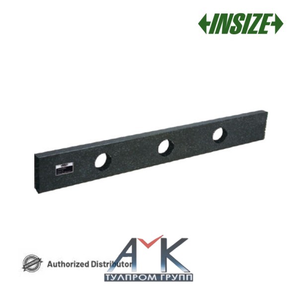 Гранитная поверочная линейка арт.4147-500A, общ. длина 500 мм, с широкой рабочей поверхностью прямоугольного сечения, от INSIZE