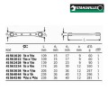 Прямой накидной гаечный ключ с трещоткой 1/4x5/16" арт. 41561620, 25aN, с двойным шестигранником, 22 зубца, от STAHLWILLE