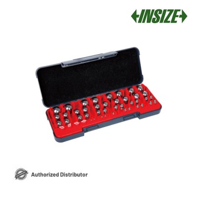 Набор стальных измерительных сфер арт. 4168-S25, 25 пар, твердость HRC63, из инструментальной стали, от INSIZE