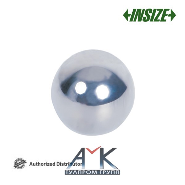 Твердосплавная контрольная мерная сфера арт. 4172-2D5, диаметр 2,5 мм, твердость: ≥HRA87, от INSIZE