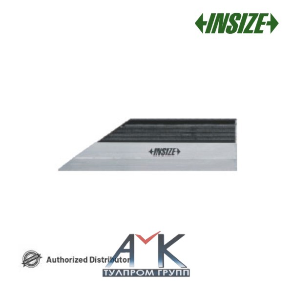 Лекальная поверочная линейка арт.4700-100, по DIN 874, покрытие матовый хром, со скошенной кромкой, от INSIZE