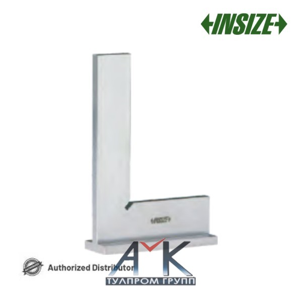 Угольник с плоским краем 90° и широким основанием 50 х 40 мм арт. 4793-501, по DIN 875, класс 1, из упрочненной нерж. стали, от INSIZE