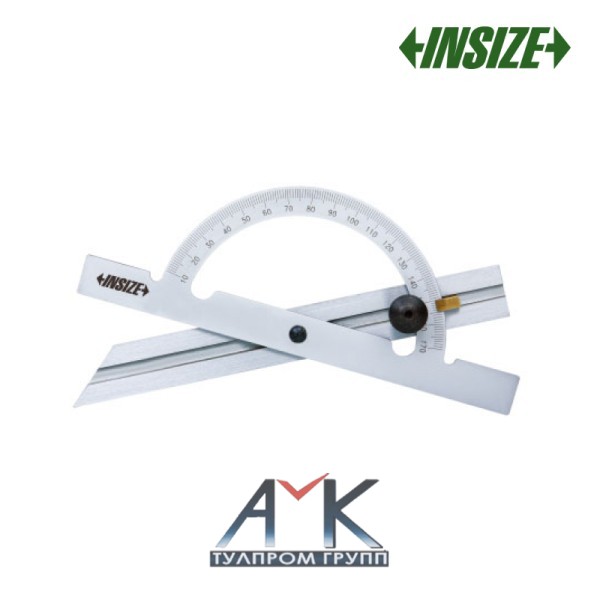 Угломер нониусный арт. 4797-150, 150-300 мм, диап. измерения 10-170°,  погрешность +/- 0,3°, от производителя INSIZE