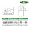 Угломер нониусный арт. 4797-150, 150-300 мм, диап. измерения 10-170°,  погрешность +/- 0,3°, от производителя INSIZE