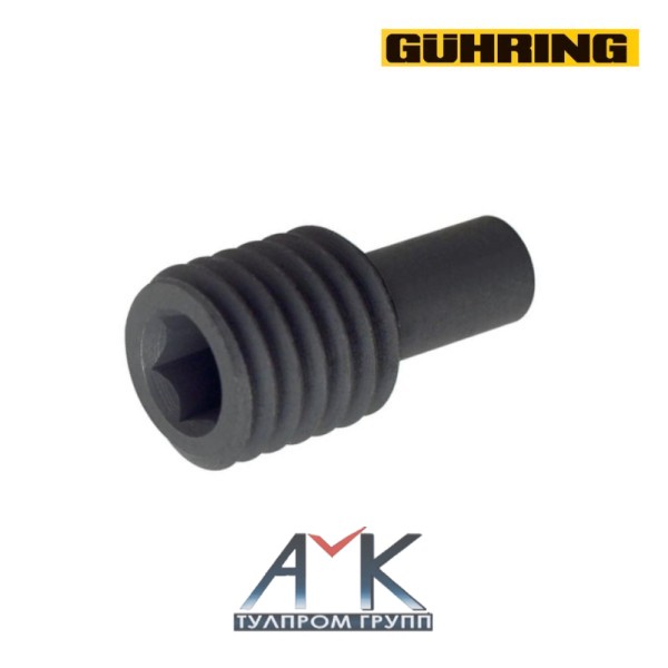 Регулировочная винтовая заглушка М16 х 26 для цанговых зажимов арт.4901-25.026, от производителя GUHRING