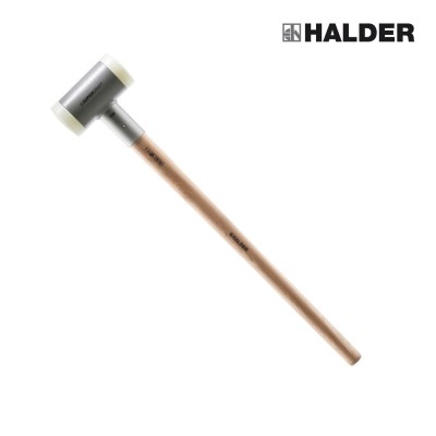 Кувалда с пластиковыми бойками Supercraft арт.51224580, головка диам. 80 мм, ручка из гикори, от HALDER
