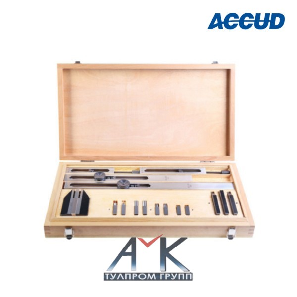 Комплект принадлежностей для КМД арт. 519-016-01H, в наборе 16 шт., в деревянном кейсе, от производителя ACCUD