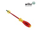 Отвертка шлицевая/минусовая slimFix VDE размер 3,5 x 100 мм арт. 52792035, рукоятка SoftFinish, от WIHA