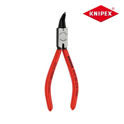 Щипцы / Съемники для стопорных колец J02 арт.53091002, с изогнутыми губками под 45°, для внутренних и наружных стопорных колец, от KNIPEX