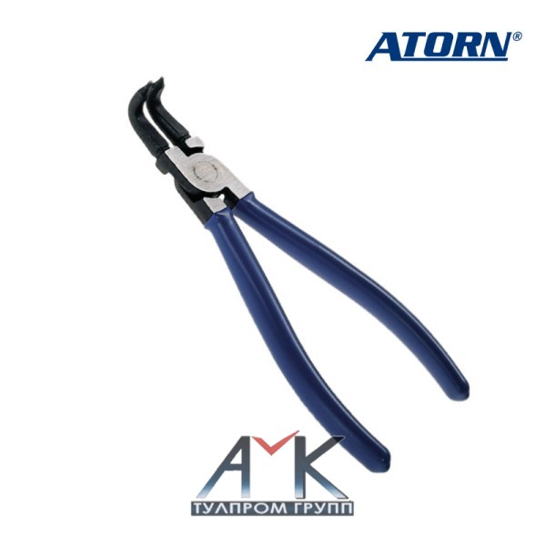 Щипцы / Съемники для стопорных колец J 01 арт.53137500, по DIN 5256, с изогнутыми губками, внутренние, от ATORN