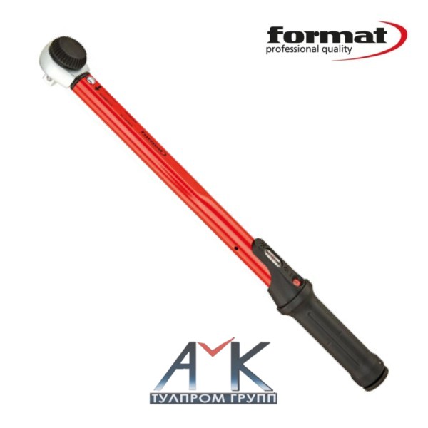 Динамометрический ключ арт.6238 0100 Fplus, диап. измерения 5-25 N*m, дискретность 00,10 N*m, от FORMAT