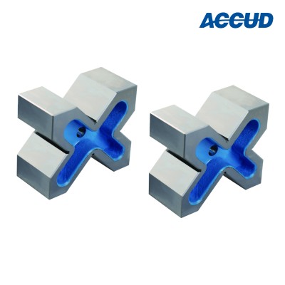 Призмы поверочные V-образные 200x170x90 мм арт. 630-008-11, твердость HB 170-241, в наборе 2 шт., от ACCUD