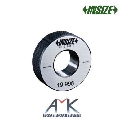 Кольцо установочное артикул 6312-10, диаметр 10 мм, стандарт DIN2250-1:2008, от производителя INSIZE