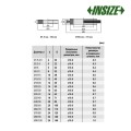 Кольцо установочное артикул 6312-10, диаметр 10 мм, стандарт DIN2250-1:2008, от производителя INSIZE