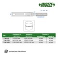 Циркометр / измерительная лента арт.7114-950, диап. диаметров 50-300 мм, диап. окружностей 150-950 мм, дискретность 0,1 мм, из нерж. стали, с лазерной гравировкой, от INSIZE