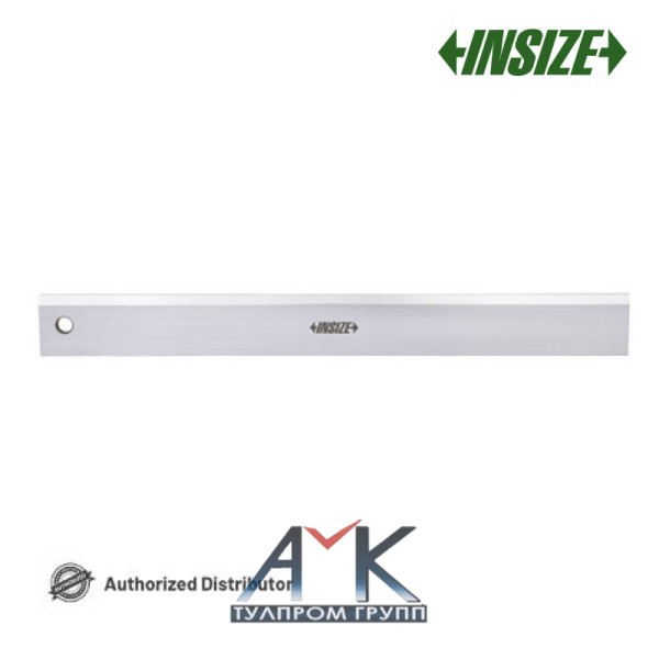 Поверочная линейка высокой точности со скошенным краем арт.7118-300, для проверки плоскостности и разметки, из инструментальной стали, от INSIZE