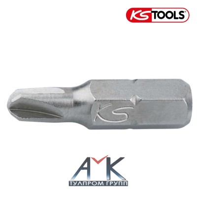 Набор бит 1/4' TORQ-SET 10x25 мм арт. 911.2908, по DIN 3126 / ISO 1173 - C 6,3, 5шт., от т.м. KSTOOLS