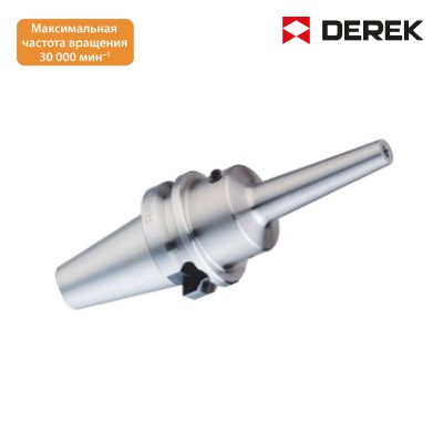 Удлиненная гидропластовая оправка/патрон фрезерный/гидрооправка арт. BT40-DHP4S-90, с обнижением и с хвостовиком BT40, от производителя DEREK Удлиненная гидропластовая оправка/патрон фрезерный/гидрооправка арт. BT40-DHP4S-90, с обнижением и с хвостовиком BT40, от производителя DEREK