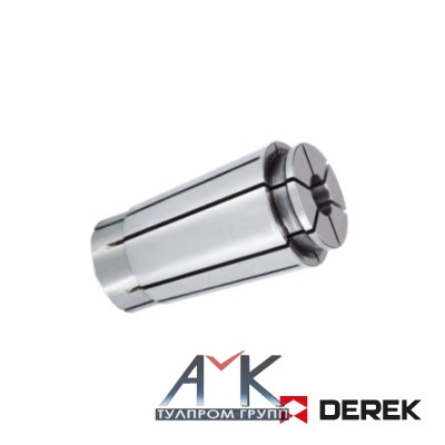 Цанга прецизионная серия DSK 10-8A, допуск на радиальное биение и точность повторений ≤0.01 мм, DEREK