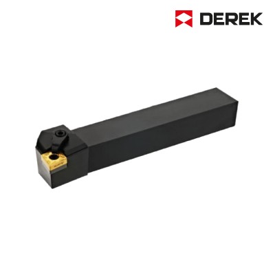 Резец (державка токарная) для наружного точения артикул MCLNL 1616H12, левый, для сменных пластин, от производителя DEREK