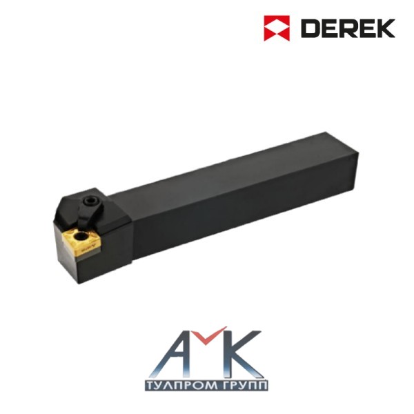 Резец (державка токарная) для наружного точения артикул MCLNL 1616H12, левый, для сменных пластин, от производителя DEREK