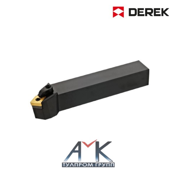Резец (державка токарная) для наружного точения артикул MCSNL 2525M12, левый, для сменных пластин, от производителя DEREK