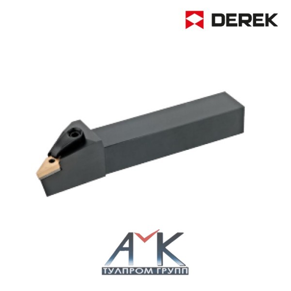 Резец (державка токарная) для наружного точения артикул MVJNR 2020K16, правый, для сменных пластин, от производителя DEREK