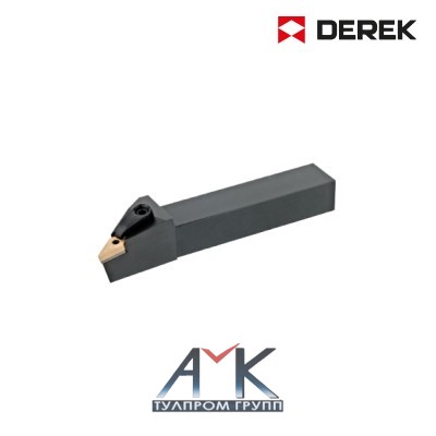 Резец (державка токарная) для наружного точения артикул MVJNL2525M16, со сменными пластинами, от производителя DEREK