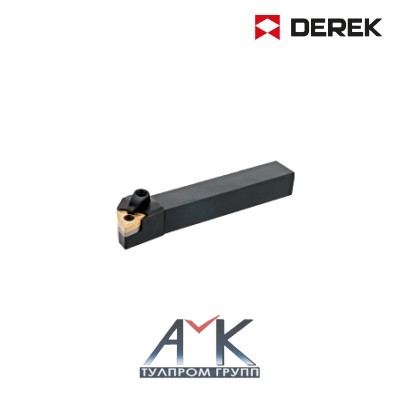 Резец (державка токарная) для наружного точения артикул MWLNL2525M08, со сменными пластинами, от производителя DEREK