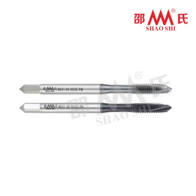 Машинный спиральный метчик MF10 х 1,25 арт. SC612011, с усиленным хвостовиком, шаг 1,25 мм, DIN 371, 6H, HSSE PM, угол 60°, от SHAO SHI Машинный спиральный метчик MF10 х 1,25 арт. SC612011, с усиленным хвостовиком, шаг 1,25 мм, DIN 371, 6H, HSSE PM, угол 60°, от SHAO SHI