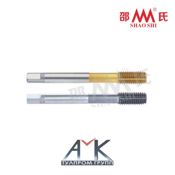 Накатной бесстружечный метчик М10 х 1,25 арт.SC712011, шаг 1,25 мм, по DIN 2174, сплав HSSE-PM, угол 60°, от SHAO SHI