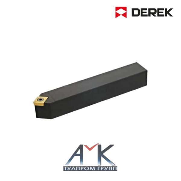 Резец (державка токарная) для наружного точения артикул SCMCN 1010E06, для сменных пластин, от производителя DEREK