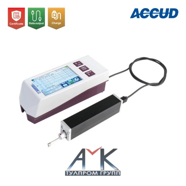 Профилометр (прибор для измерения шероховатости) арт. SR210, с подвижным щупом, 22 параметра, от ACCUD